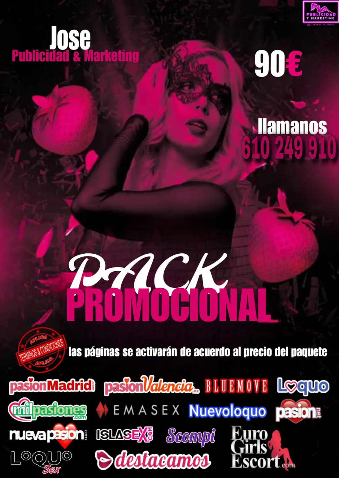 Deseo el Pack <br><span style="color:#d70369; ">PROMOCIONAL</span>