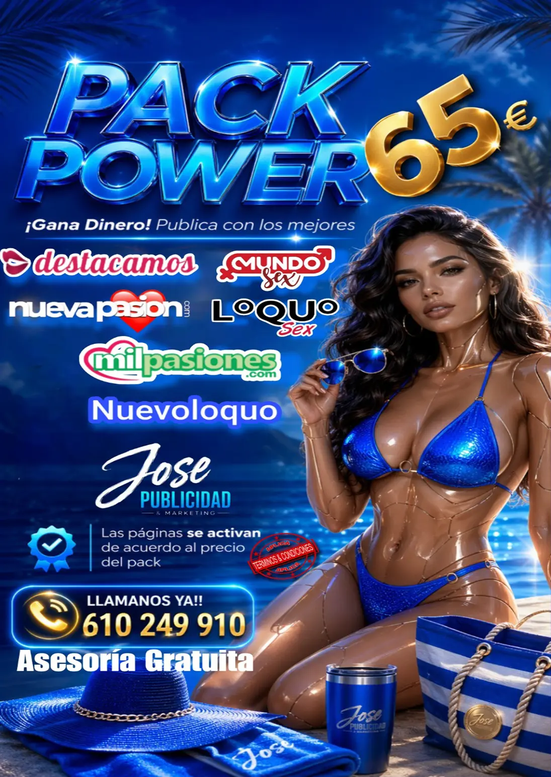 Deseo el Pack <br><span style="color:#0253EE; ">POWER</span>